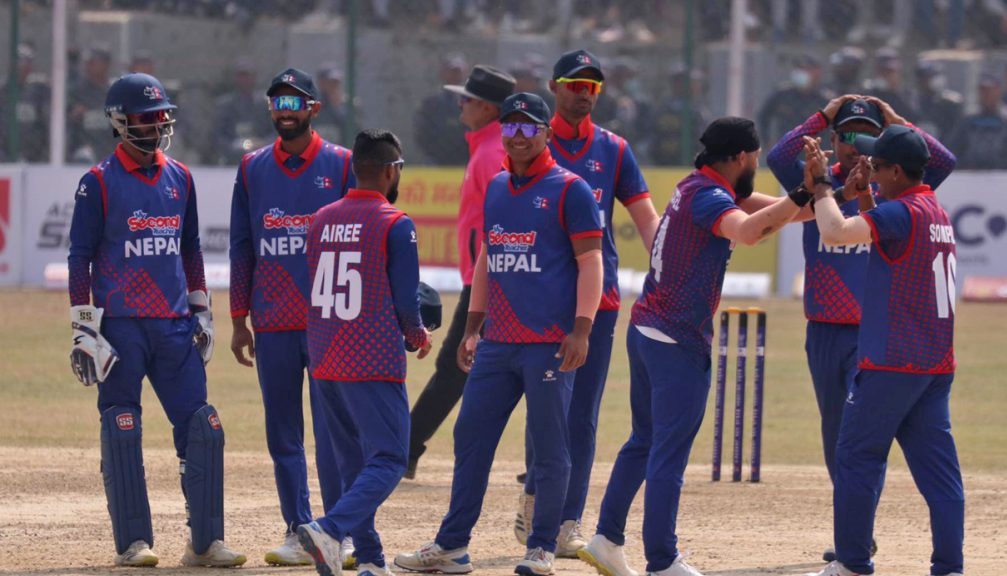 नेपाली क्रिकेट टोली फर्कियो हङकङबाट