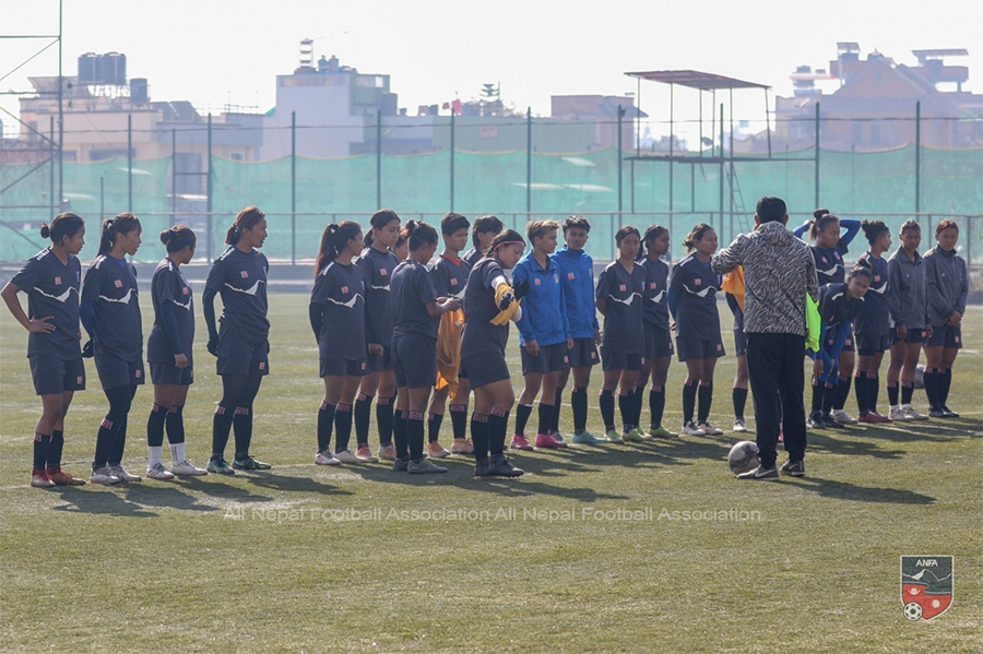 यू-२० महिला एसियन कप: दोस्रो चरणको छनोटका लागि नेपालको प्रारम्भिक टोली घोषणा