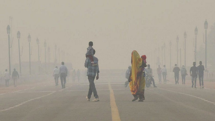 वायु प्रदूषणले दिल्लीमा १० वर्ष आयु घटायो