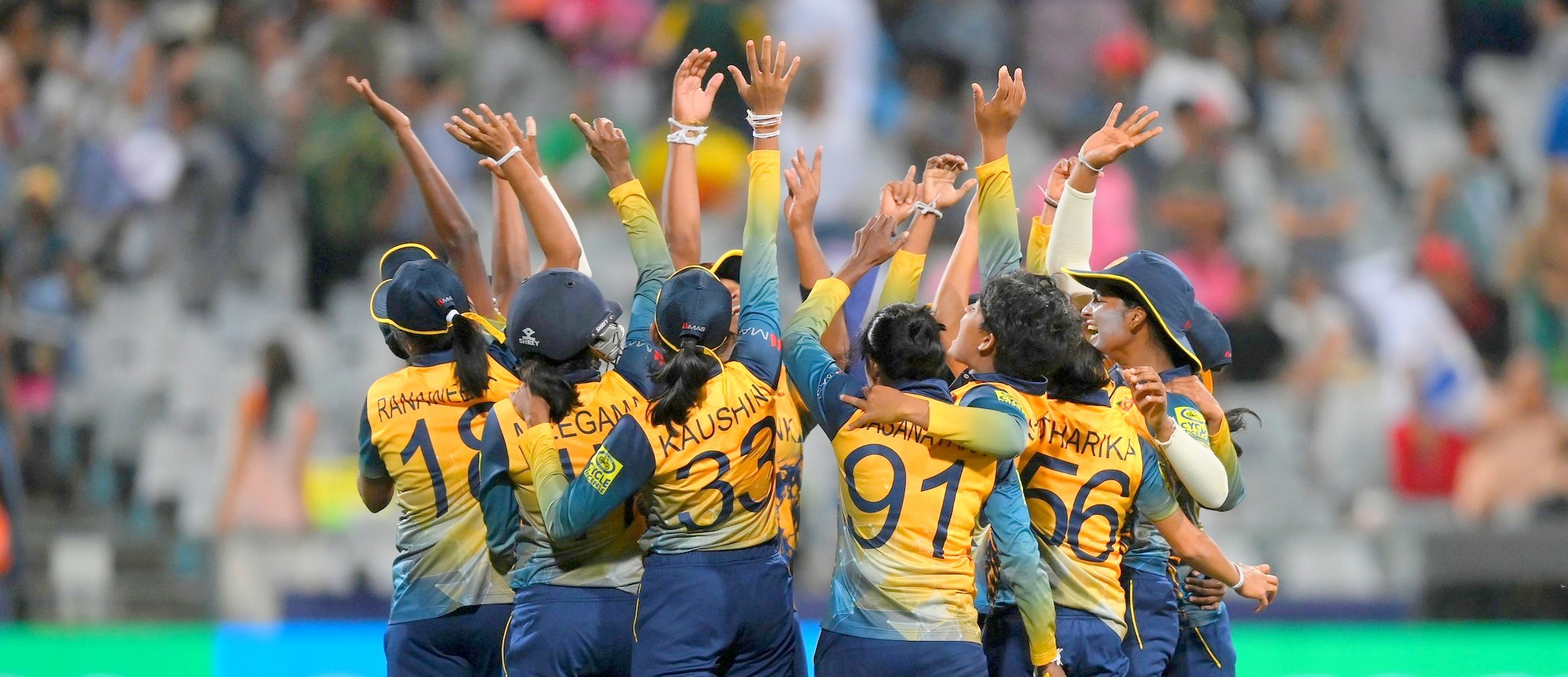 आइसिसी महिला  टी–२० विश्वकपमा श्रीलंकाको विजयी सुरुवात