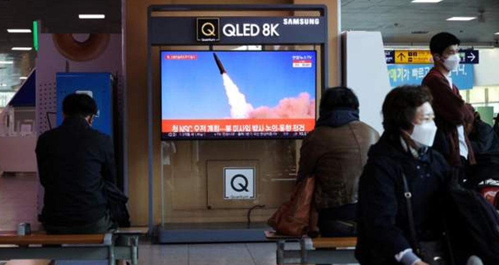 उत्तर कोरियाले पर्‍यो फेरि मिसाइल परीक्षण