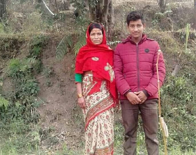 पुजनिय आमा ढोग डण्डवत
