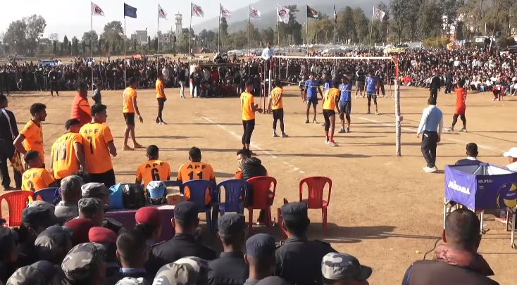 भलिबल प्रतियोगितामा सुदूरपश्चिम र लुम्बिनी विजयी